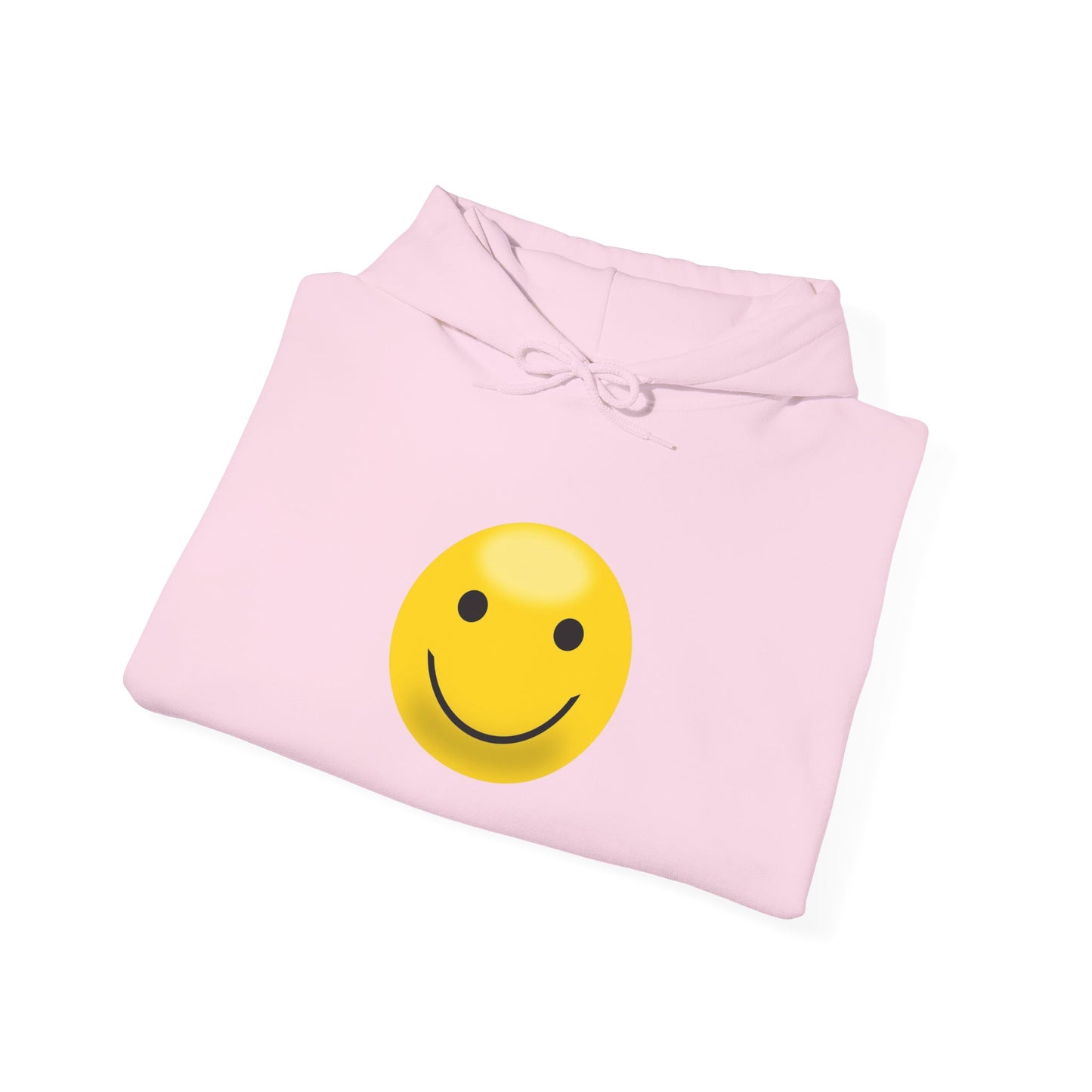 Smiley Face Hooded Sweatshirt, Unisex Cozy Hoodie