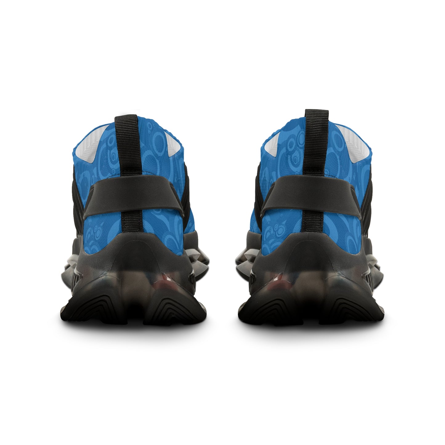 Stylish Men's Mesh Sneakers for Comfort and Style, Breathable Running Shoes, Fashion Sneakers for Sports, Blue and White Trainer