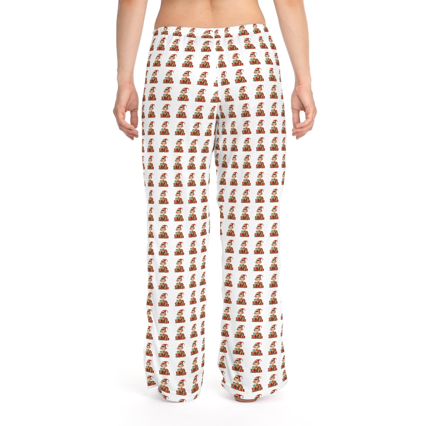 Cozy Women's Pajama Pants with Cute Bear Print, Lounge Pants, Sleepwear, Gift for Her, Relaxation, Indoor Fashion