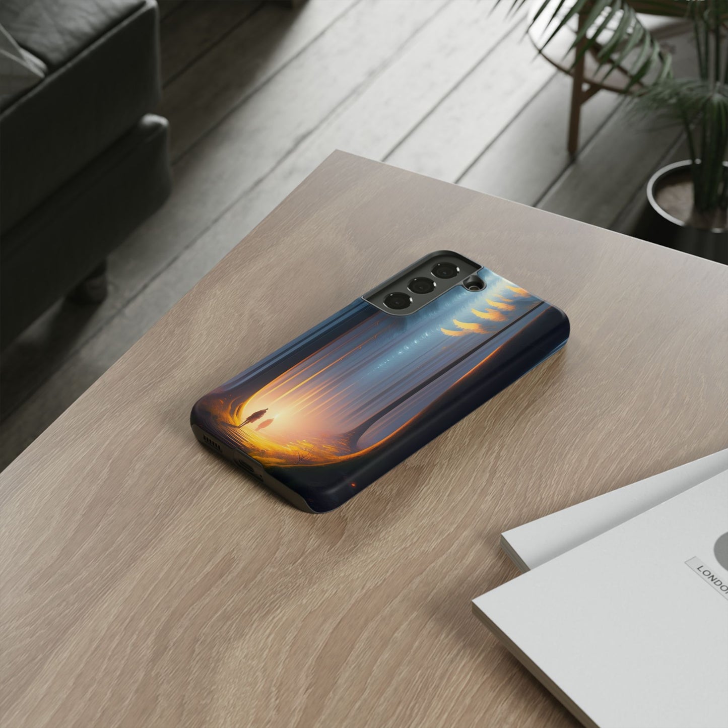 Phone Case — Mystical Forest Nightscape Protective Tough Case