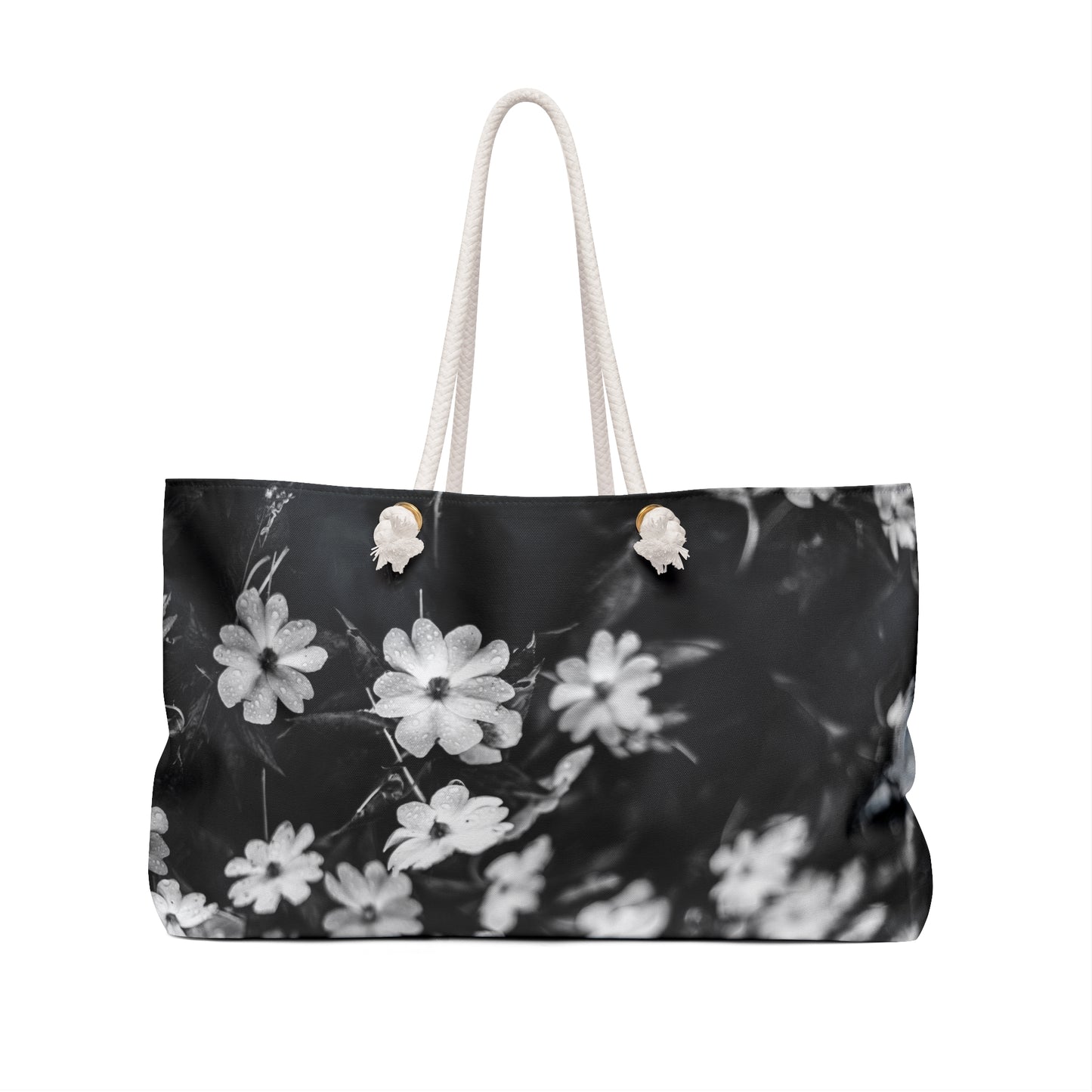 Floral Weekender Bag, Stylish Travel Tote