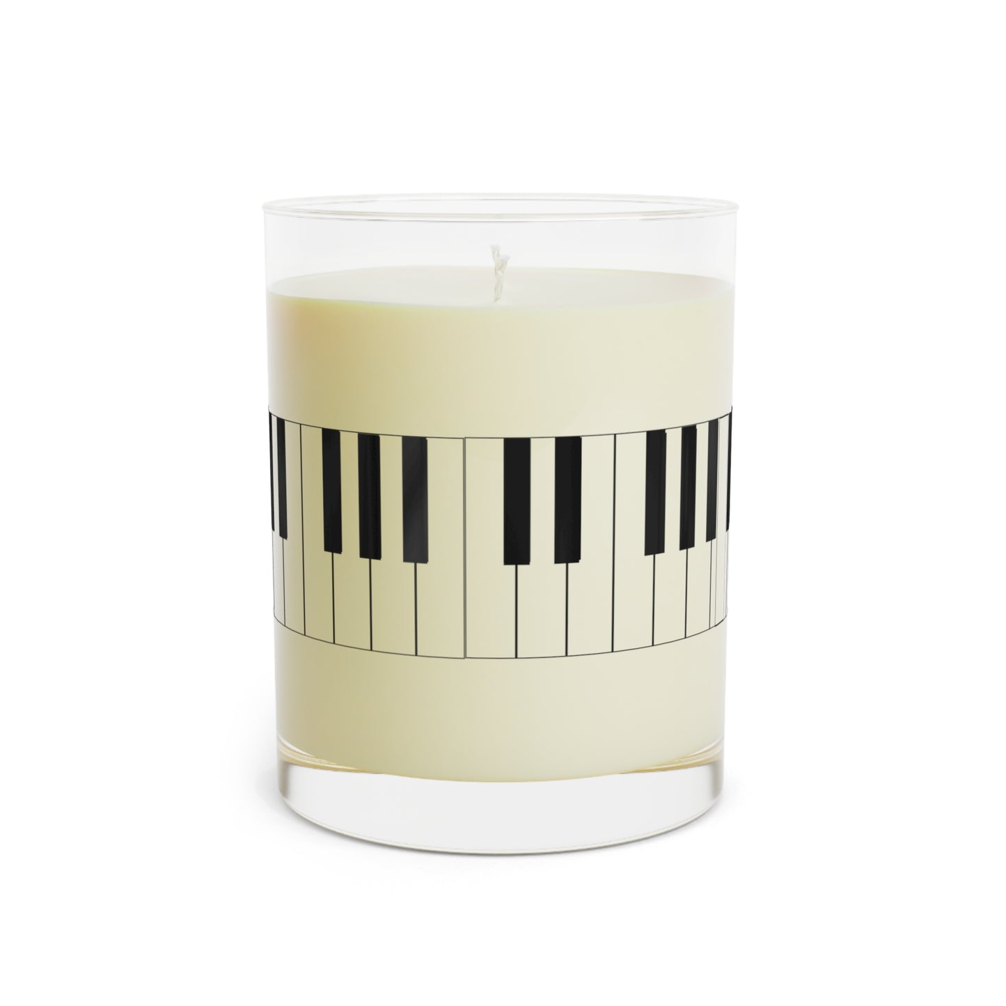 Piano Keys Scented Candle - 11oz Aromatic Gift for Music Lovers, Home Decor, Relaxation, Housewarming, Birthdays
