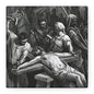 Crucifixion Art Matte Canvas Print – Stretched Religious Wall Decor