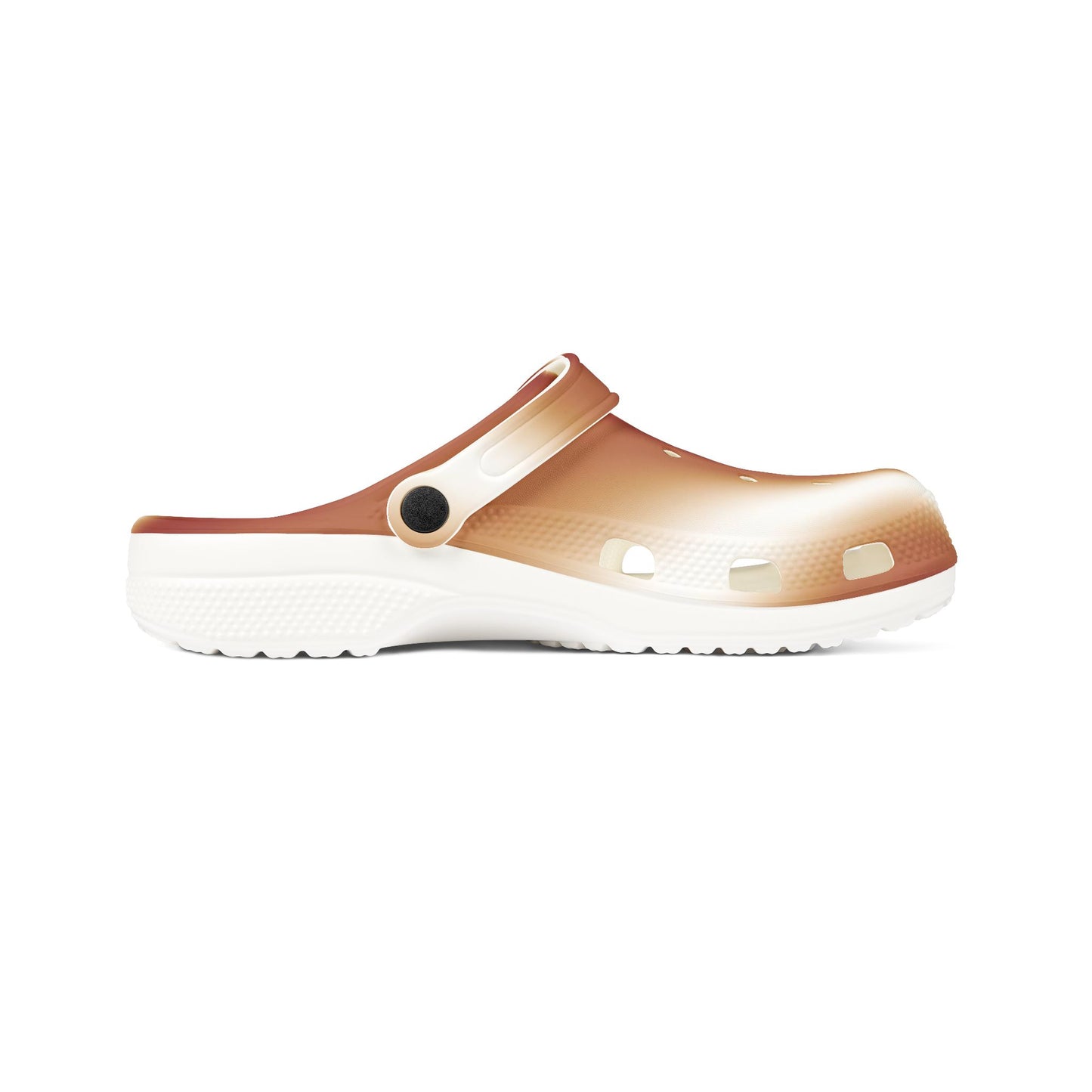 Rose Gold Foam Clogs — Lightweight EVA Slip-On Shoes