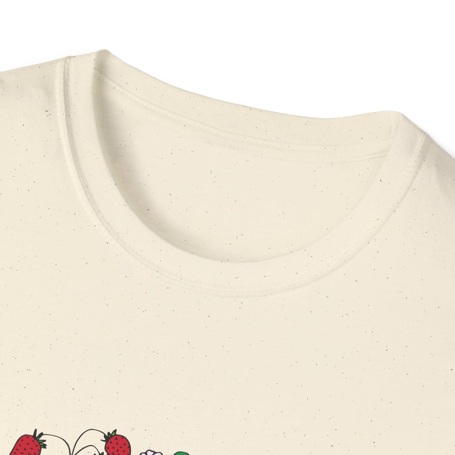 Whimsical Mushroom T-Shirt for Nature Lovers, Casual Tees, Gift for Gardeners, Unisex Softstyle Shirt, Eco-Friendly Apparel