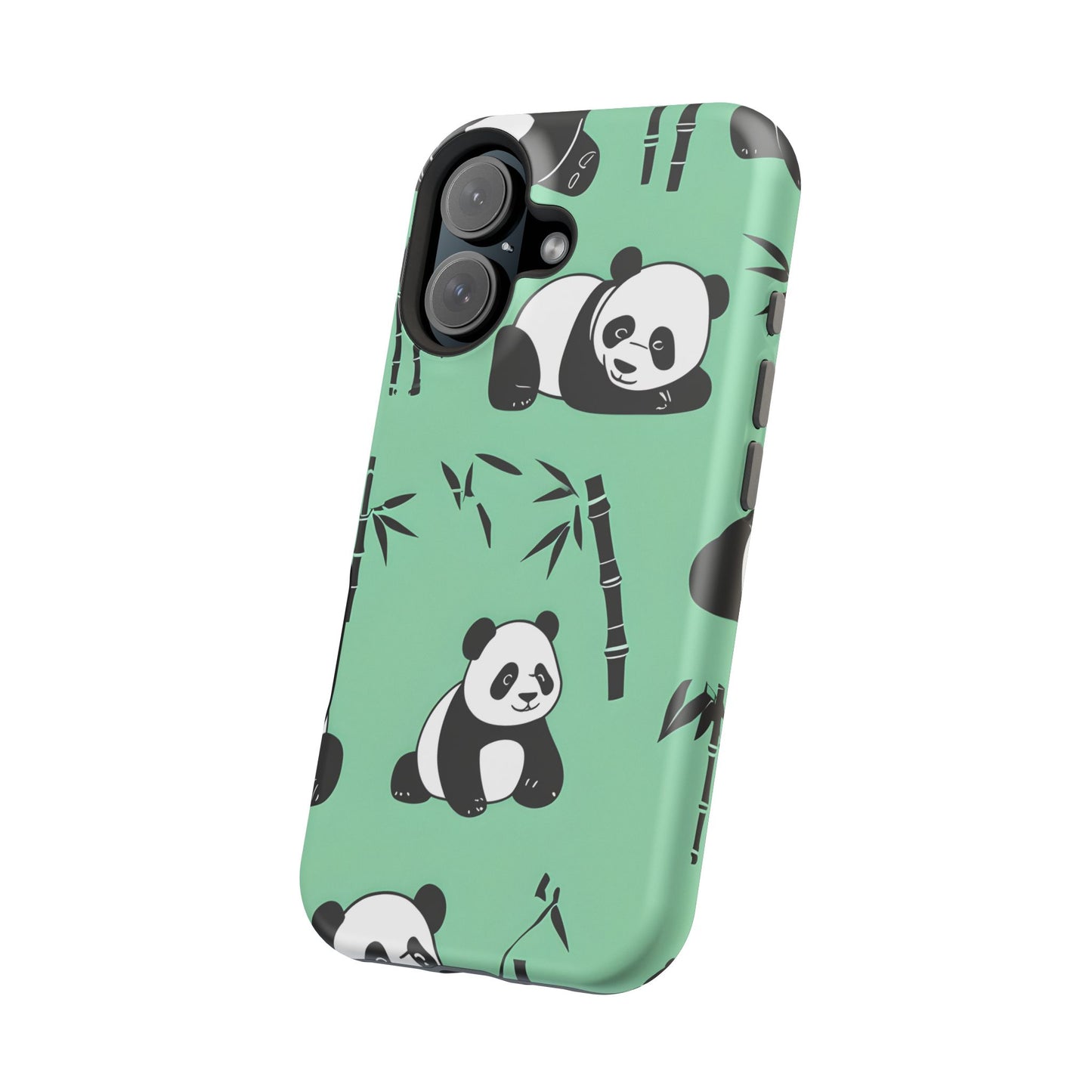 Panda Bamboo Magnetic Impact-Resistant Phone Case