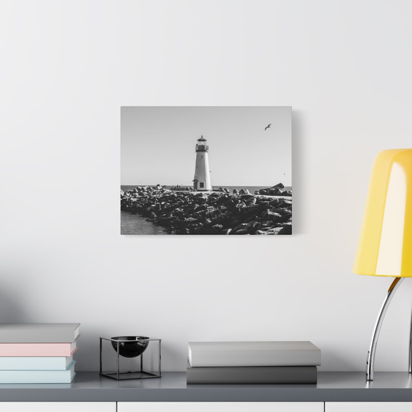 Matte Canvas, Stretched, 1.25" - Lighthouse