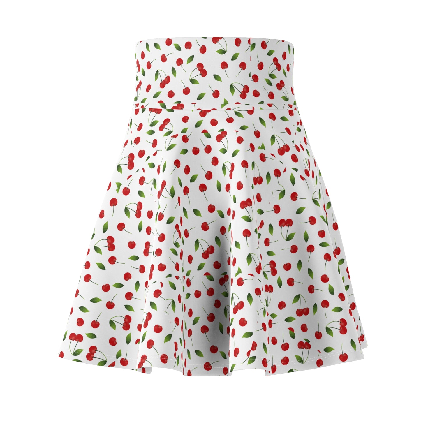 Cherry Blossom Women's Skater Skirt, Cute Summer Skirt, Gift for Her, Floral AOP Skirt, Casual Skater Skirt, Perfect for Picnics