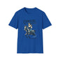 Cowgirl Summer Unisex Soft style T-Shirt Vintage Equestrian Tee for Horse Lovers