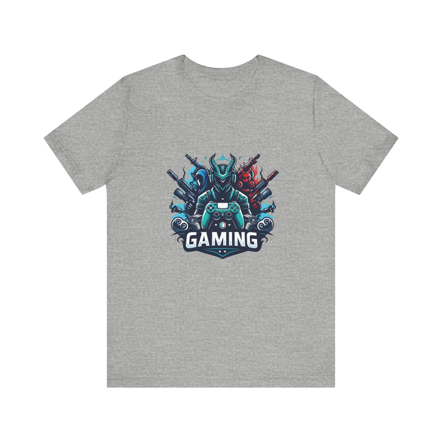 Gaming Controller Emblem Tee — Esports Gamer Graphic T-Shirt