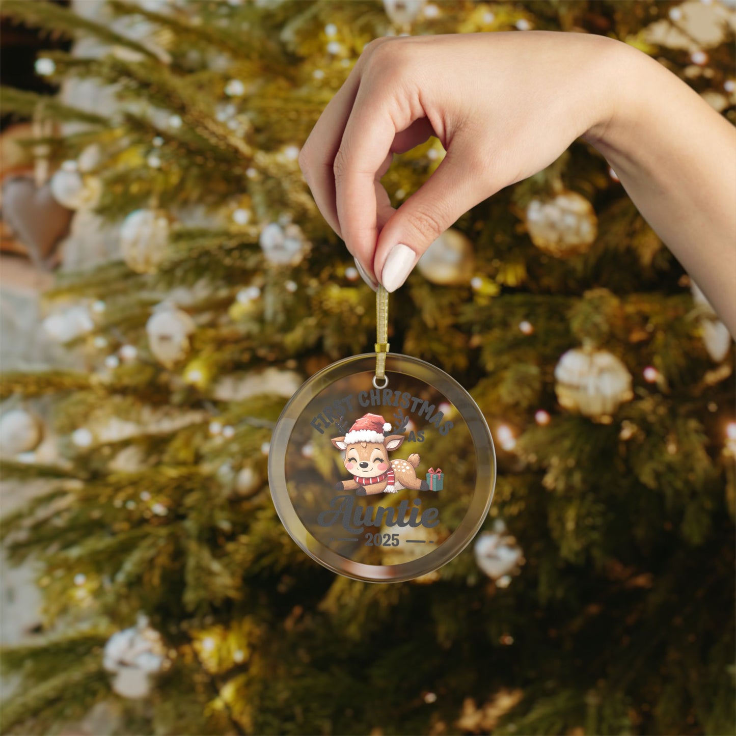 Glass Ornaments - Aunt