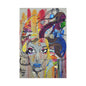 Colorful Graffiti Portrait Canvas