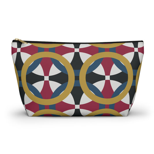 Stylish Accessory Pouch, Colorful Makeup Bag, Travel Organizer, Gift for Her, Artsy Pencil Case, Holiday Essential