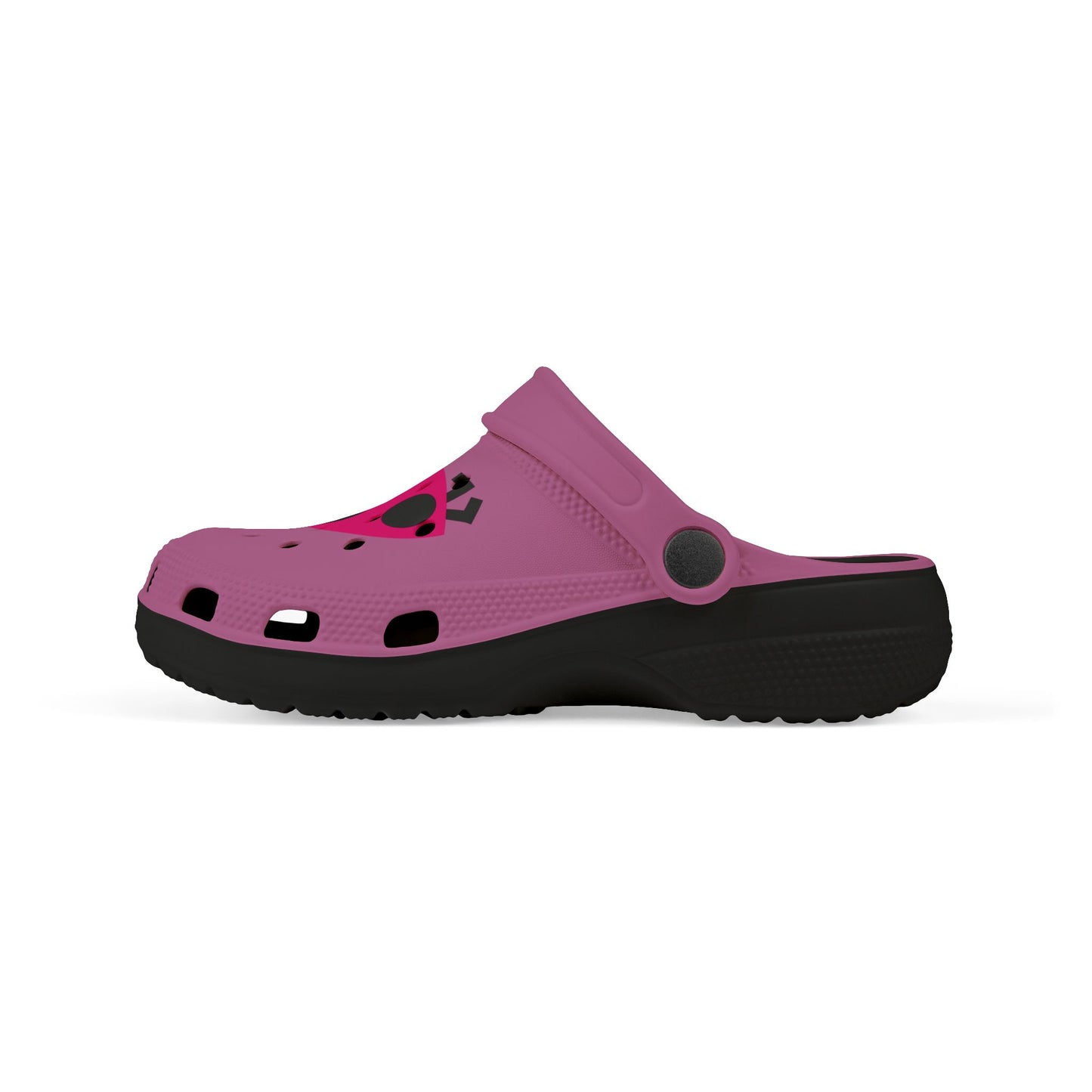Kids' Pink Ladybug EVA Foam Clogs — Lightweight Slip-On Sandals for Toddlers & Little Girls