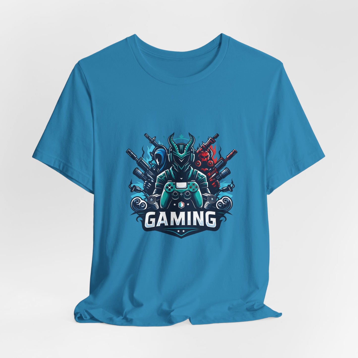 Gaming Controller Emblem Tee — Esports Gamer Graphic T-Shirt