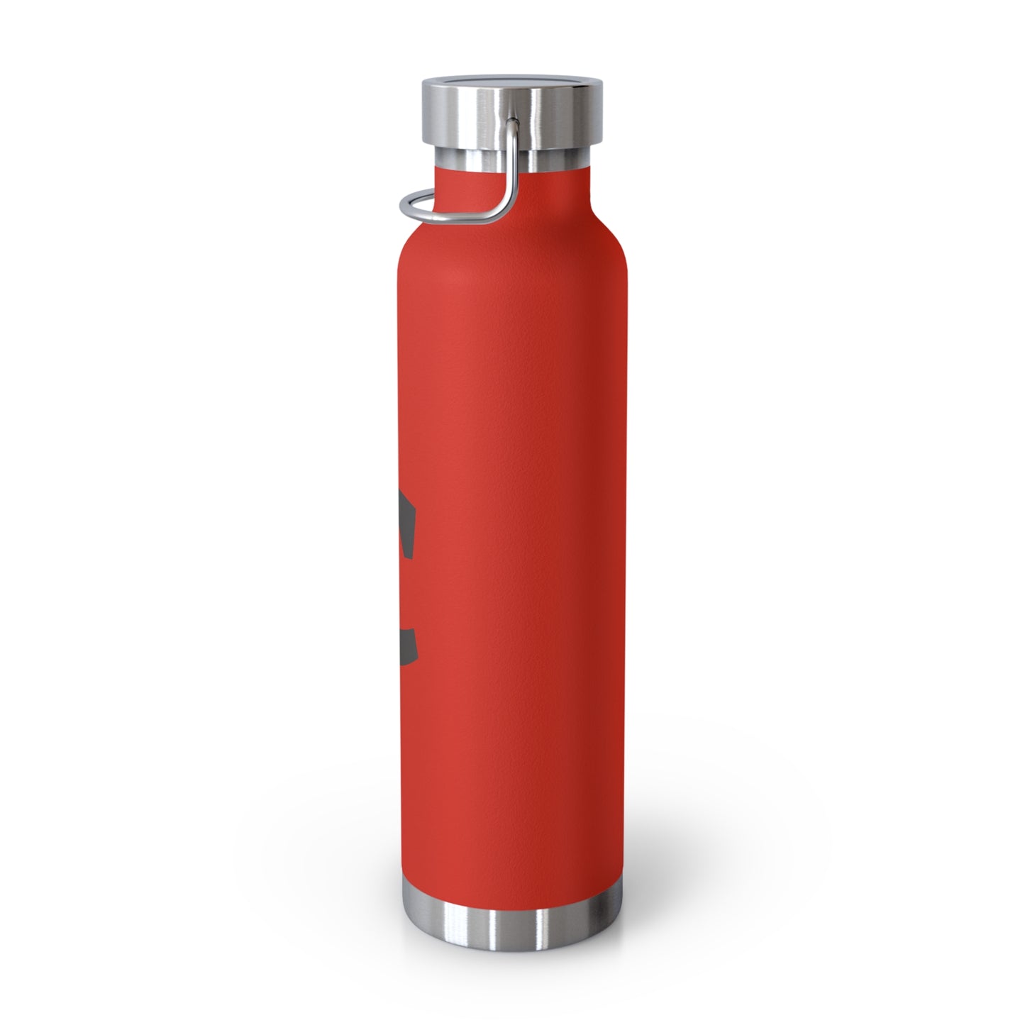 Personalized Copper Insulated Water Bottle, 22oz - "C" Custom Monogram