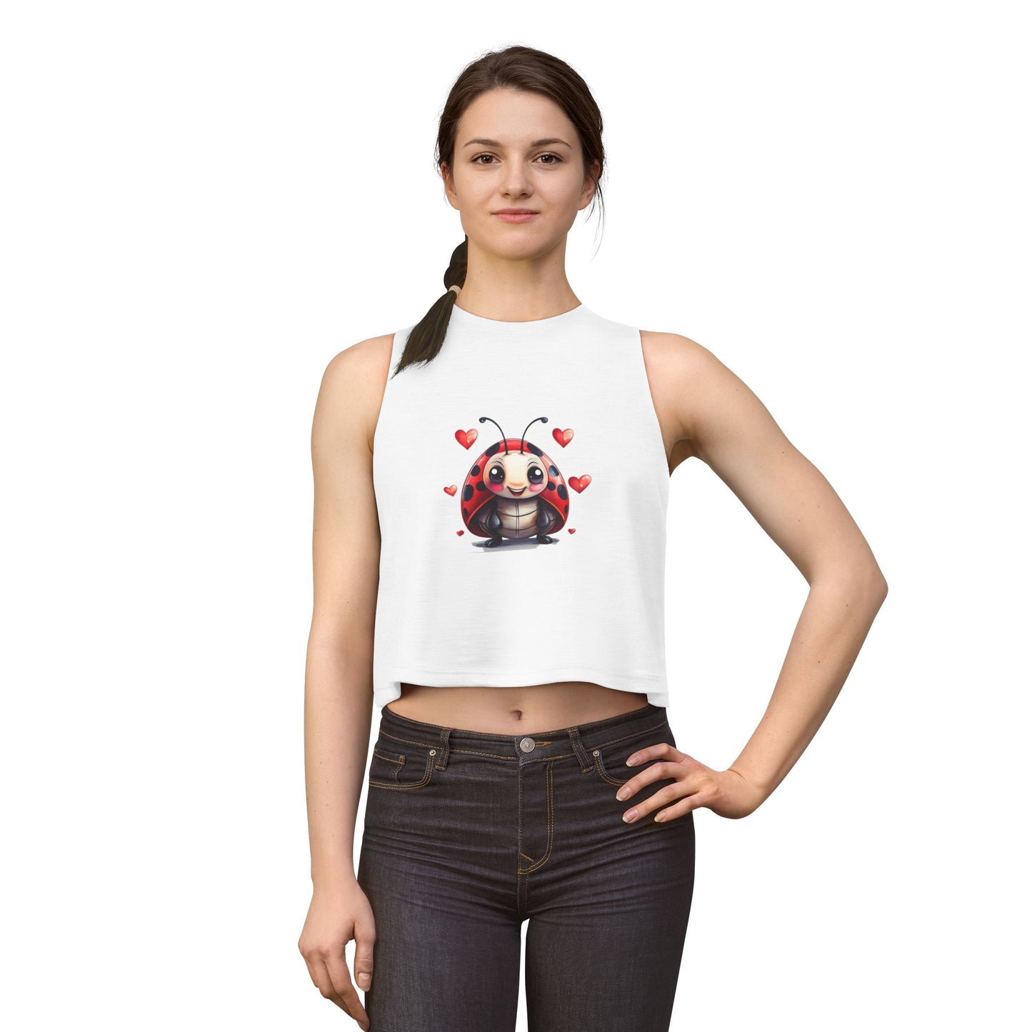 Ladybug Love Crop Top