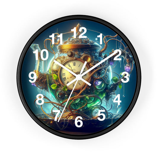 Whimsical Vintage Wall Clock - Ideal for Home Decor, Gift for Clock Lovers, Unique Timepiece for Collectors, Enchanting Art for Living [...]