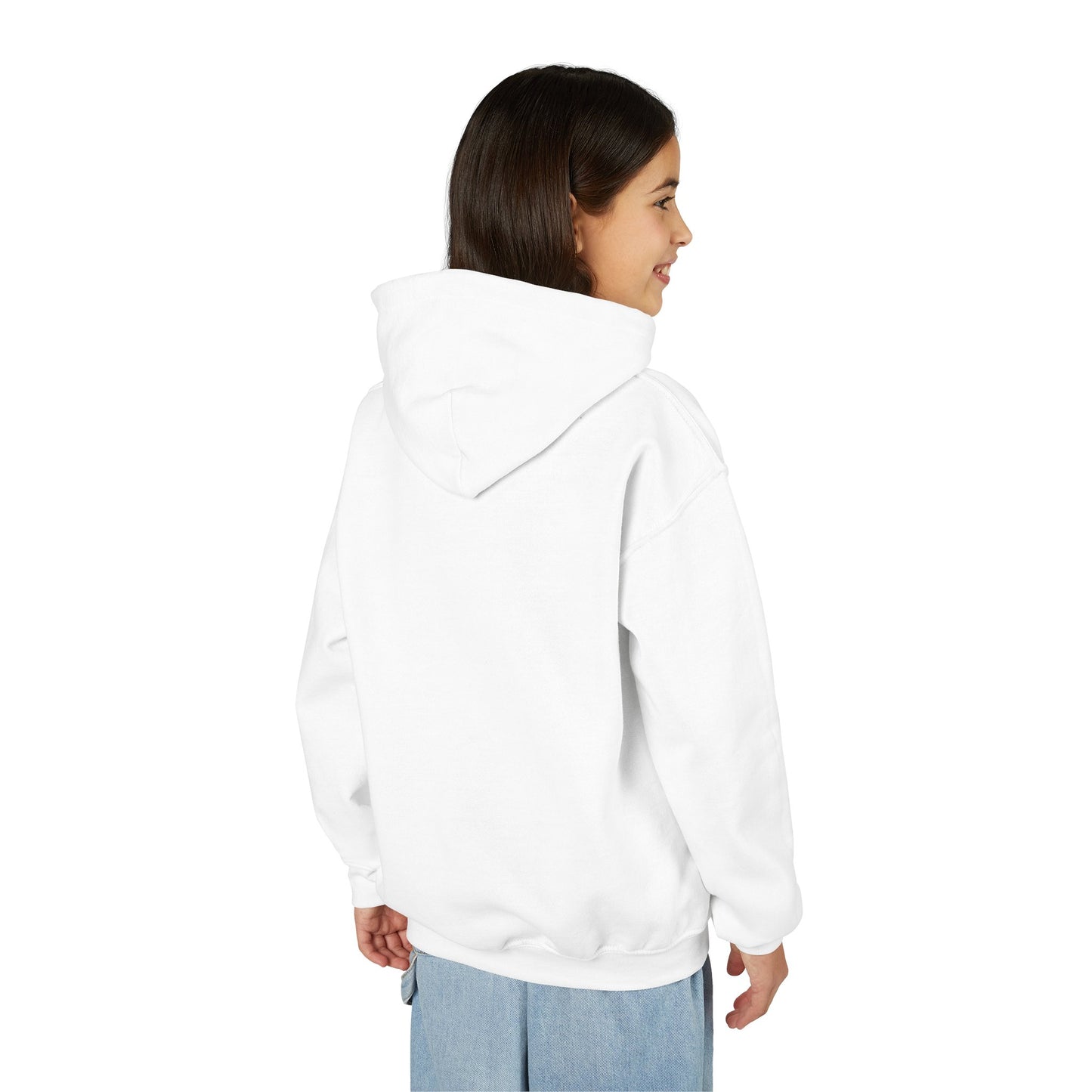 Youth Christmas Gnome Hoodie - "Merry Christmas" Holiday Kids Sweatshirt