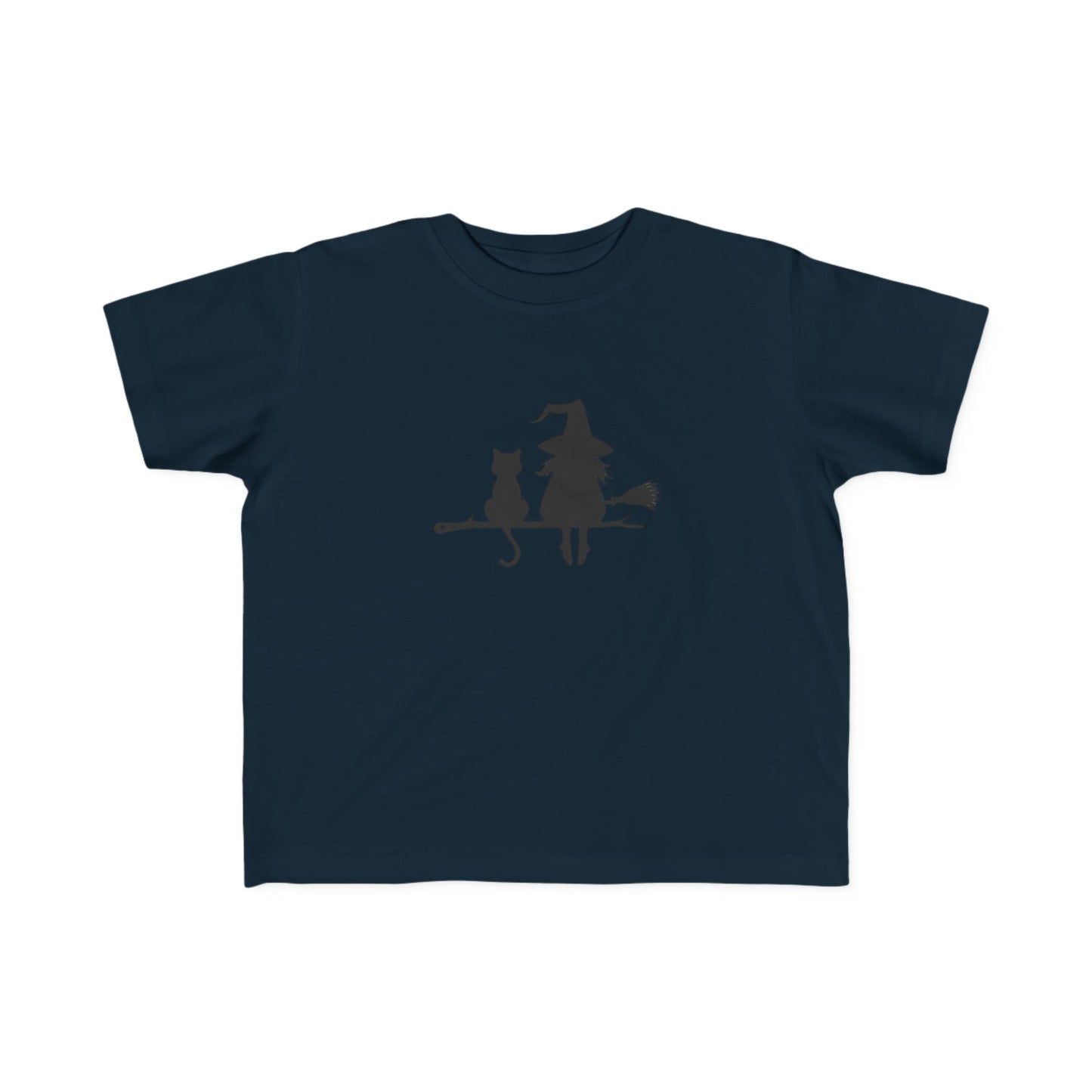 Toddler Witch and Cat Tee | Halloween T-Shirt, Kids Graphic Tee, Witch Shirt, Toddler Costume, Fall Apparel