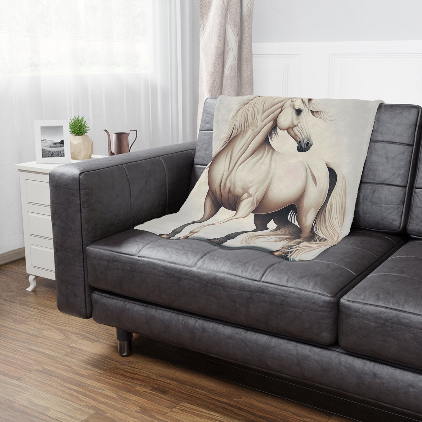 Unicorn Minky Blanket — Soft Plush Fantasy Throw for Kids & Adults