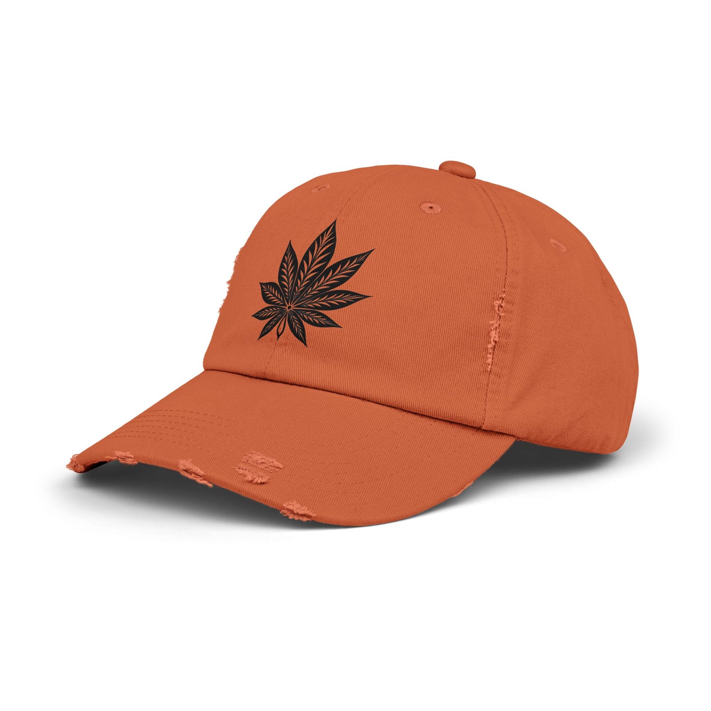 Distressed Embroidered Cap, Unisex Fashion Hat, Streetwear Accessory, Trendy Casual Wear, Gift for Him or Her