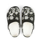 Floral Kid's Clogs, Cute Garden Shoes