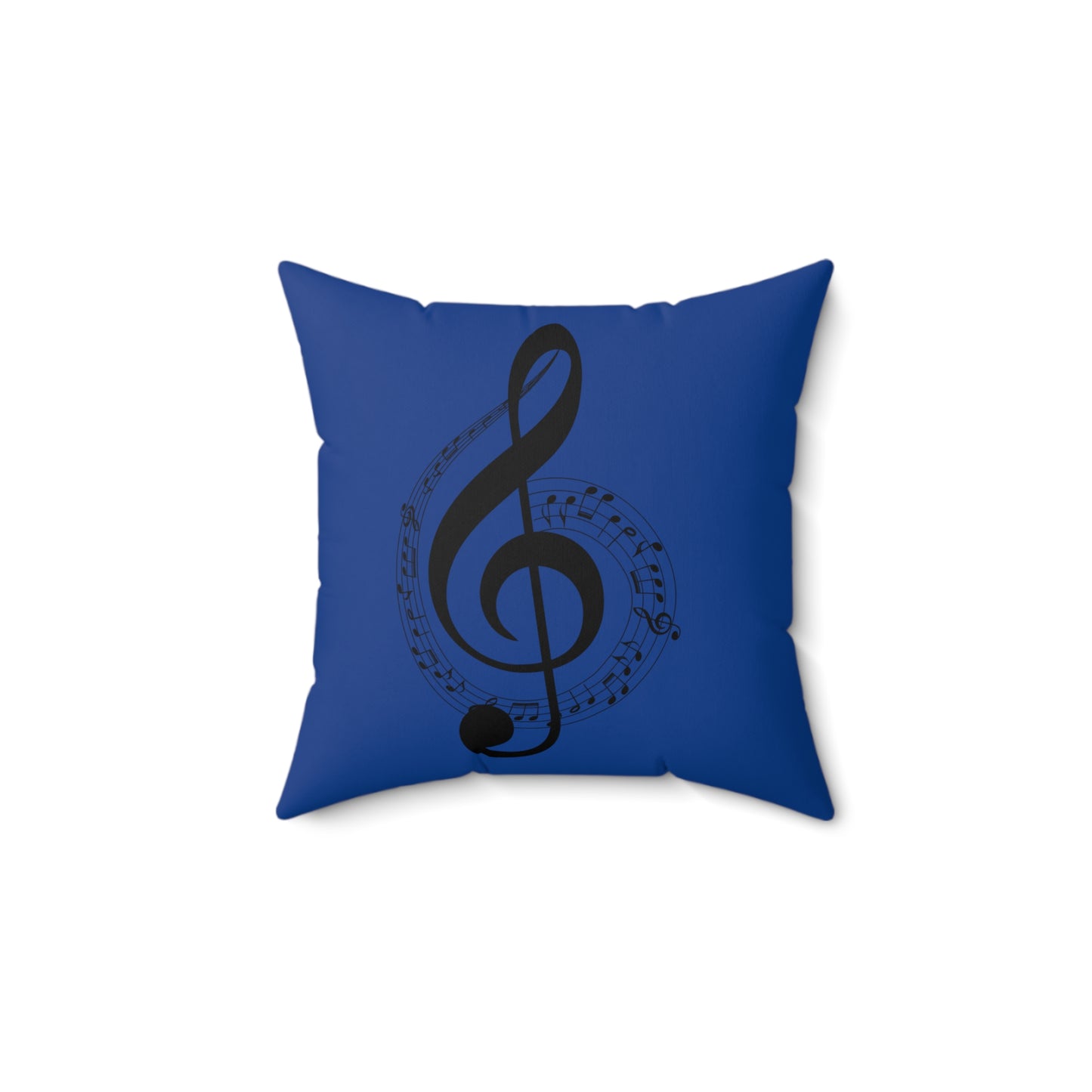 Musical Note Throw Pillow - Cozy Music Decor, Gift for Musicians