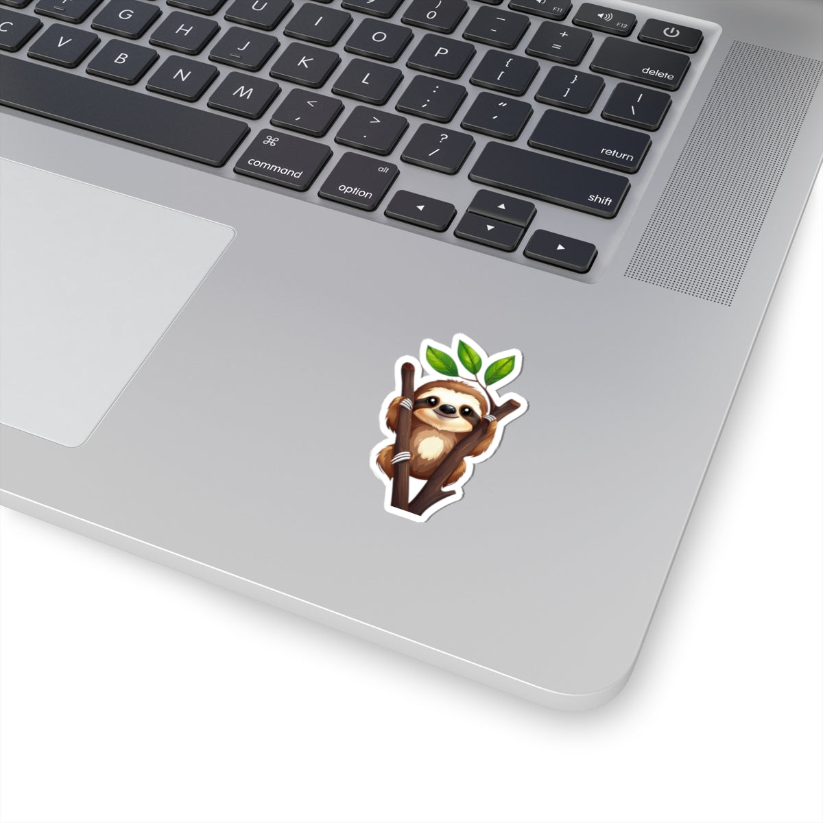 Cute Sloth Sticker — Kiss-Cut Vinyl Decal for Laptops, Water Bottles & Notebooks