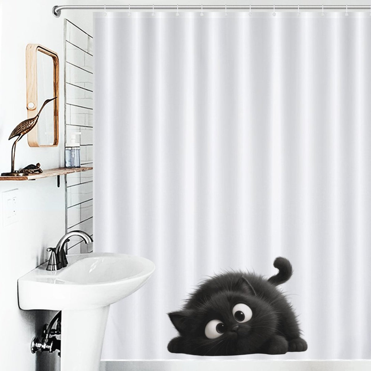 Cat Shower Curtain