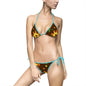 Vibrant Floral Women's Bikini Set, Swimwear, Beach Vacation, Summer Fun, Pool Party, Gift for Her