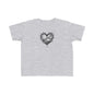 Toddler's Heart & Thorn Tee, Cute Kids T-Shirt, Children's Graphic Shirt, Gift for Toddlers, Cool Summer Outfit