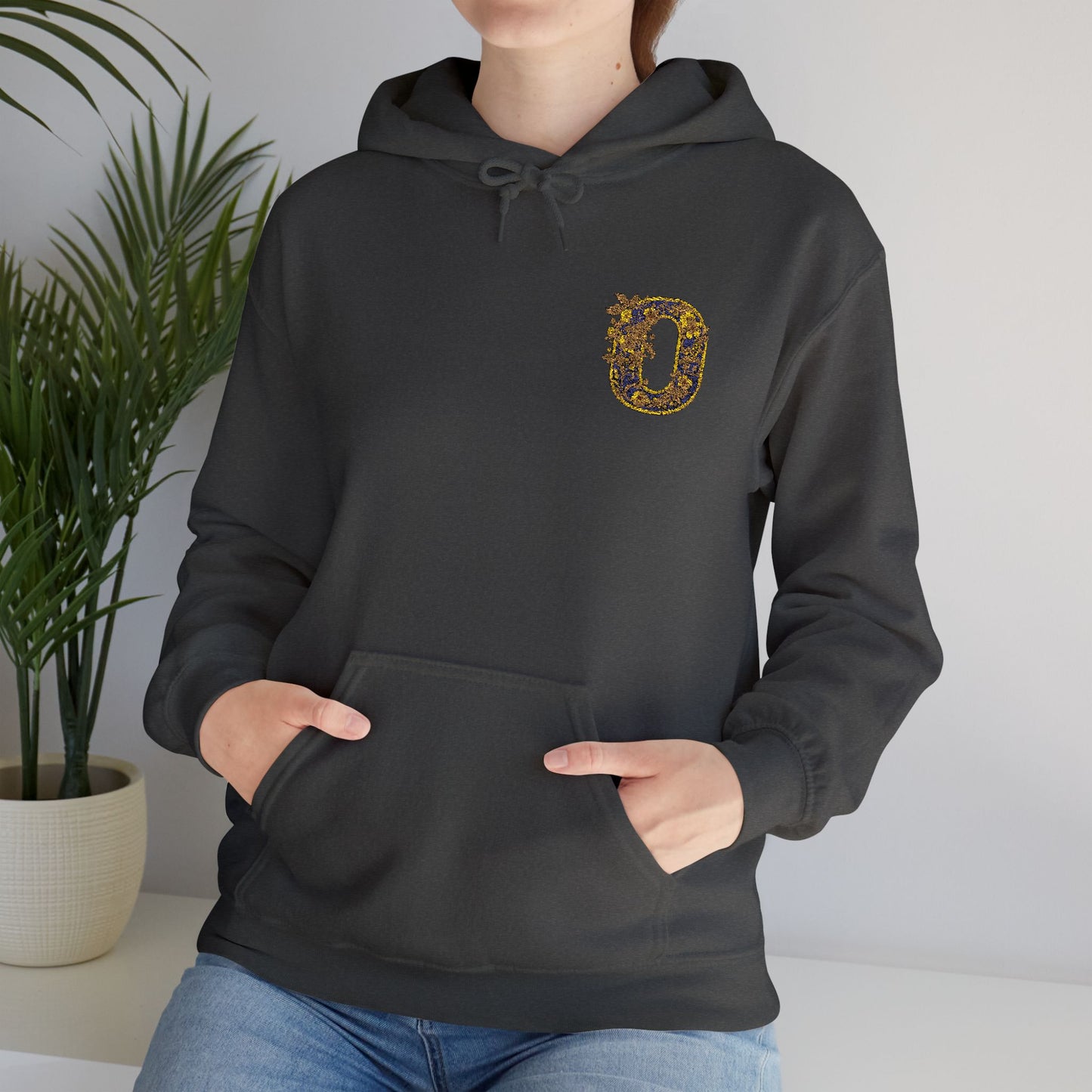 Unisex Heavy Blend™ Hooded Sweatshirt - Letter O