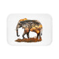 Elephant Sunset Bath Mat