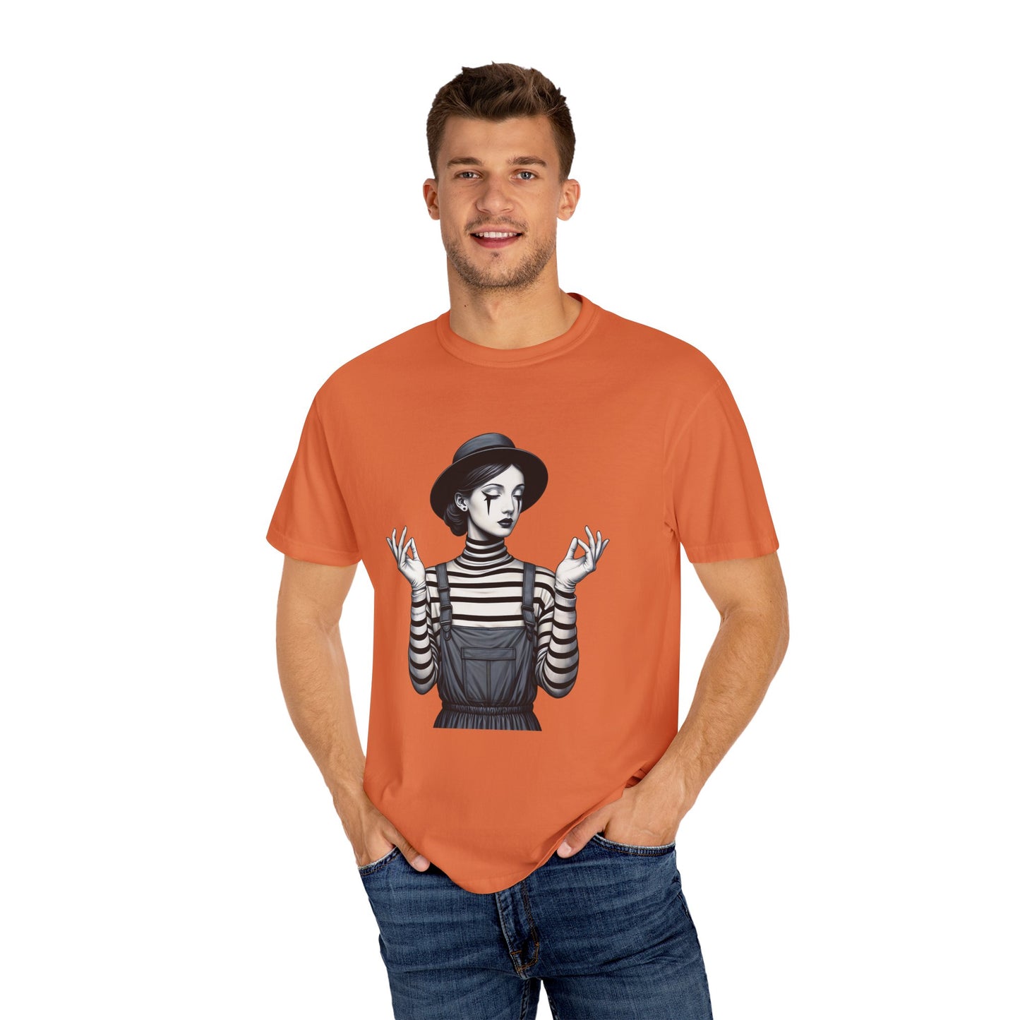 Gothic Striped Graphic Unisex T-Shirt, Edgy Casual Wear, Alternative Fashion, Gift for Her