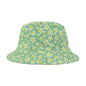 Floral Bucket Hat, Spring Accessories, Outdoor Sun Hat, Festival Headwear, Boho Chic