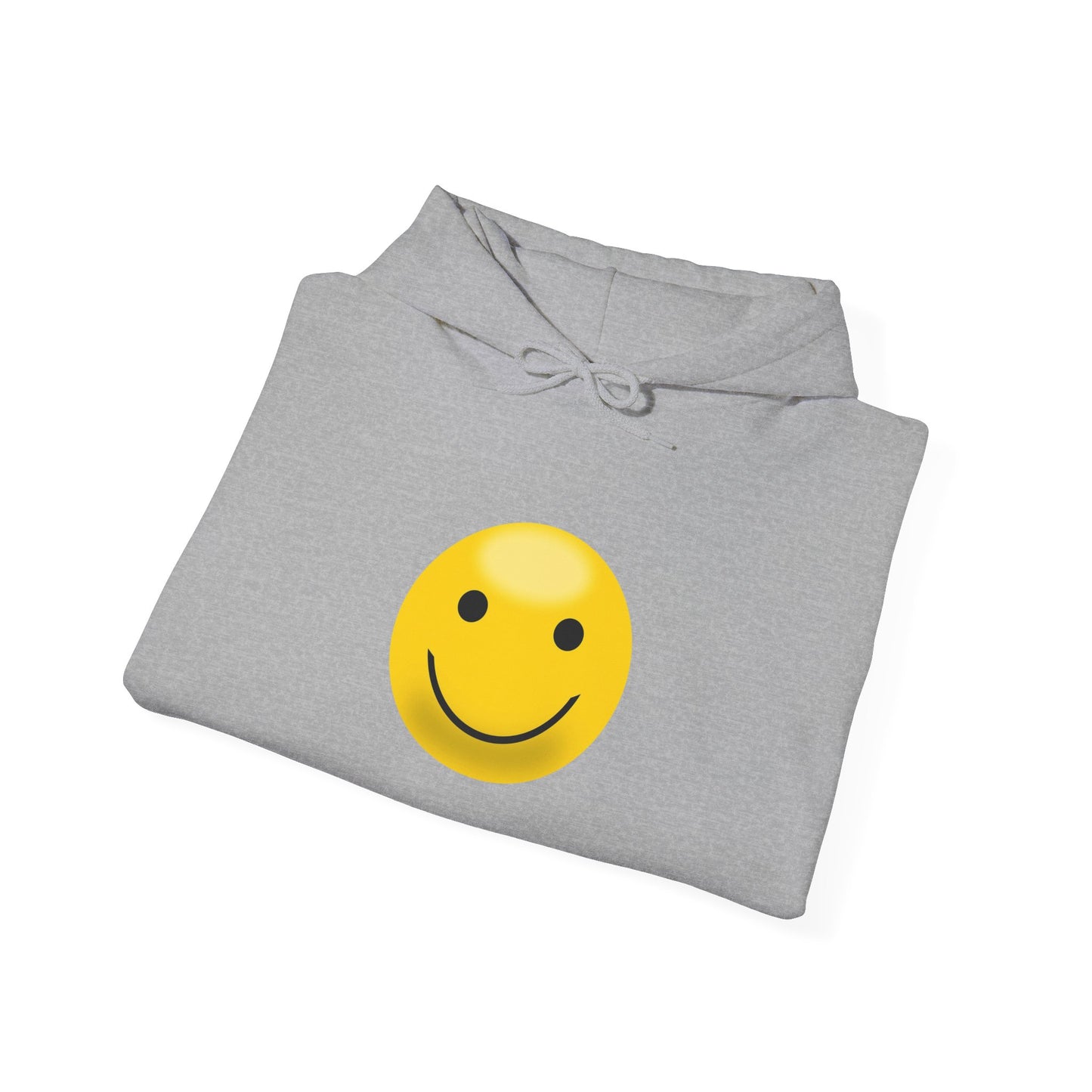 Smiley Face Hooded Sweatshirt, Unisex Cozy Hoodie