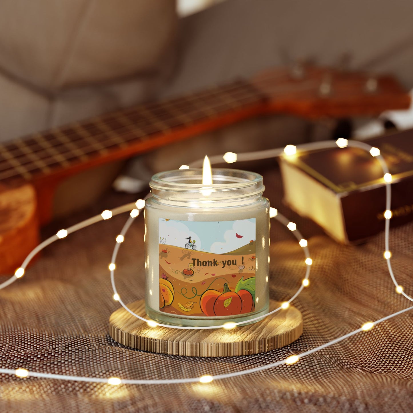 Scented Candles, Coconut Apricot Wax (4oz, 9oz)