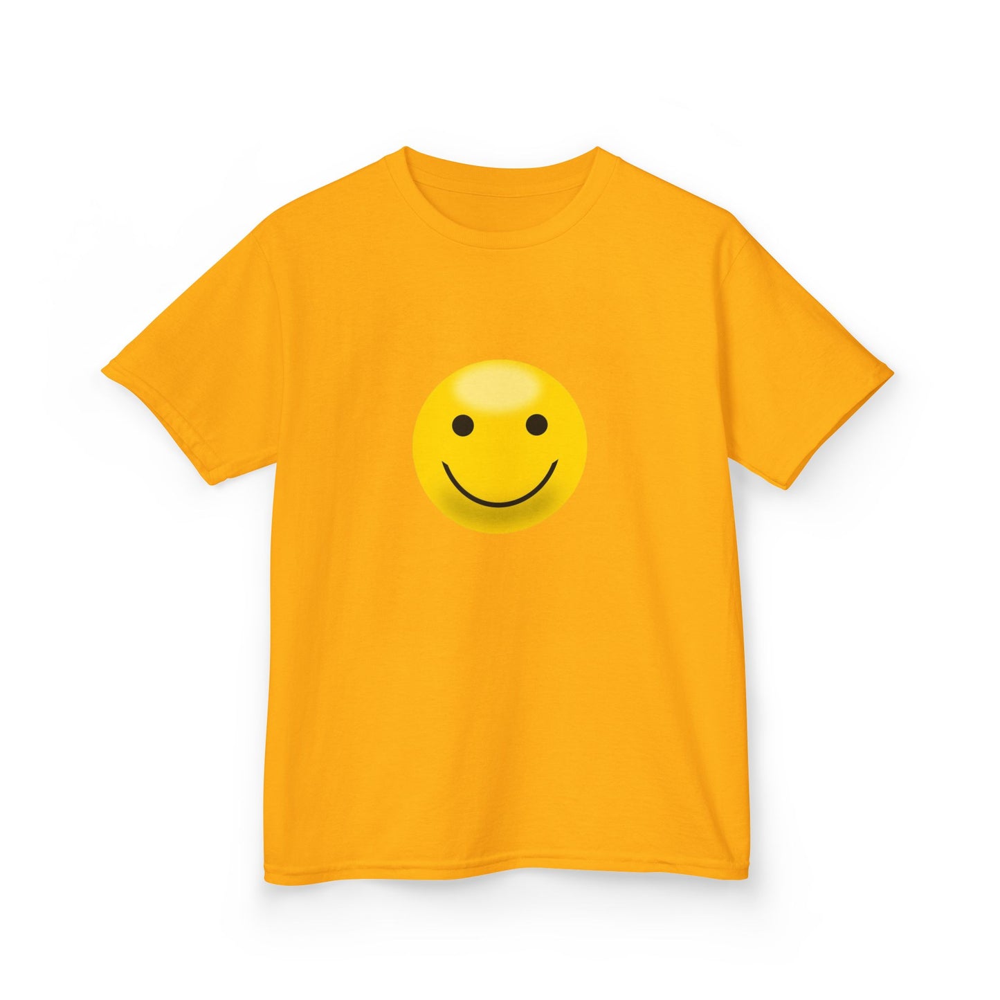 Kids Smiley Face Tee - Fun Cotton Shirt for Kids