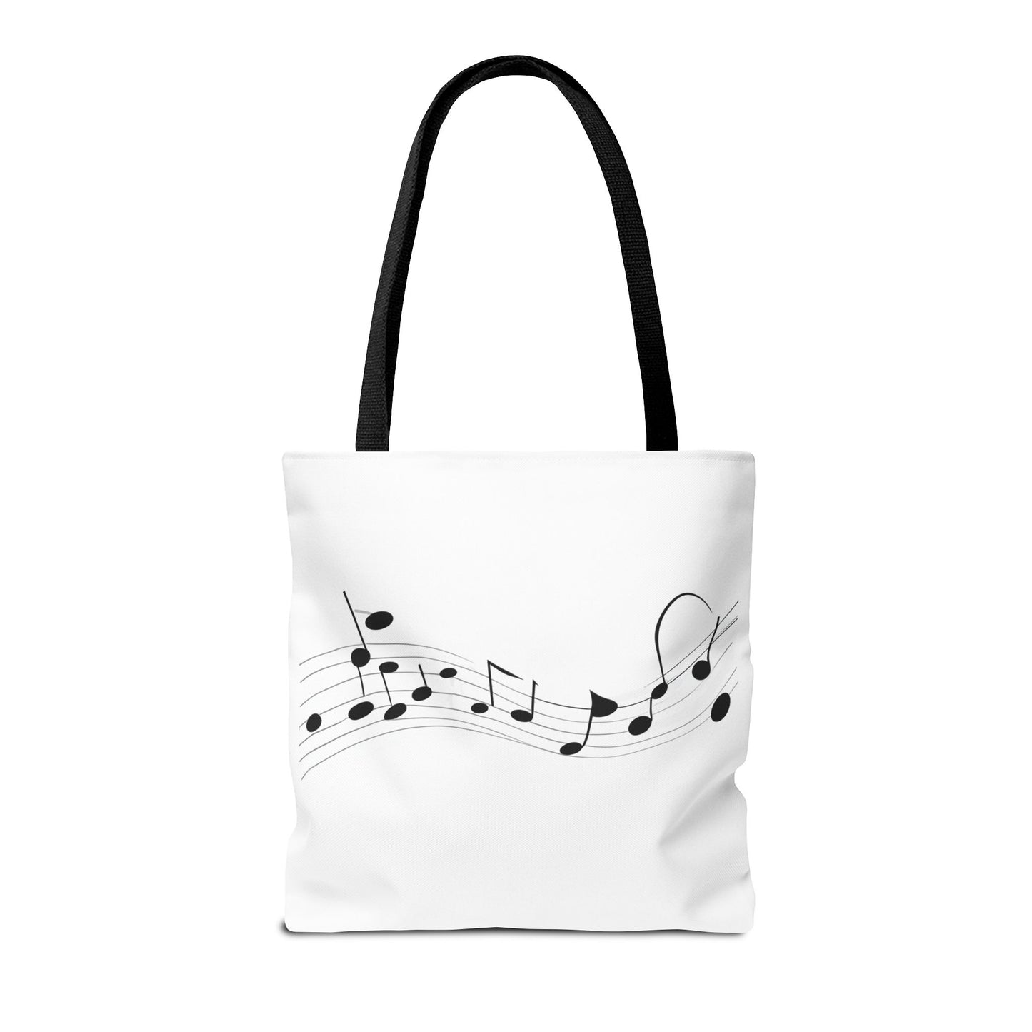 Musical Notes Tote Bag | Perfect for Music Lovers, Eco-Friendly Shopping