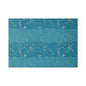 Teal Marble Stripes Glass Cutting Board — Decorative Kitchen Chopping Board