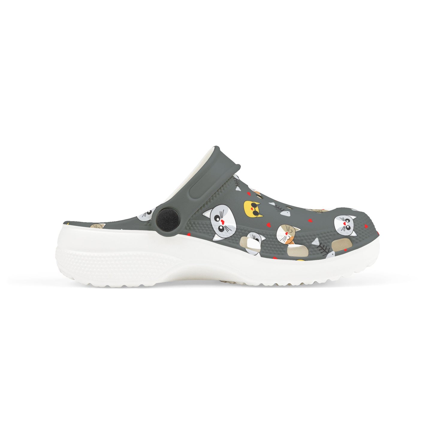 Adorable Kids'  Foam Clogs with Playful Animal Print