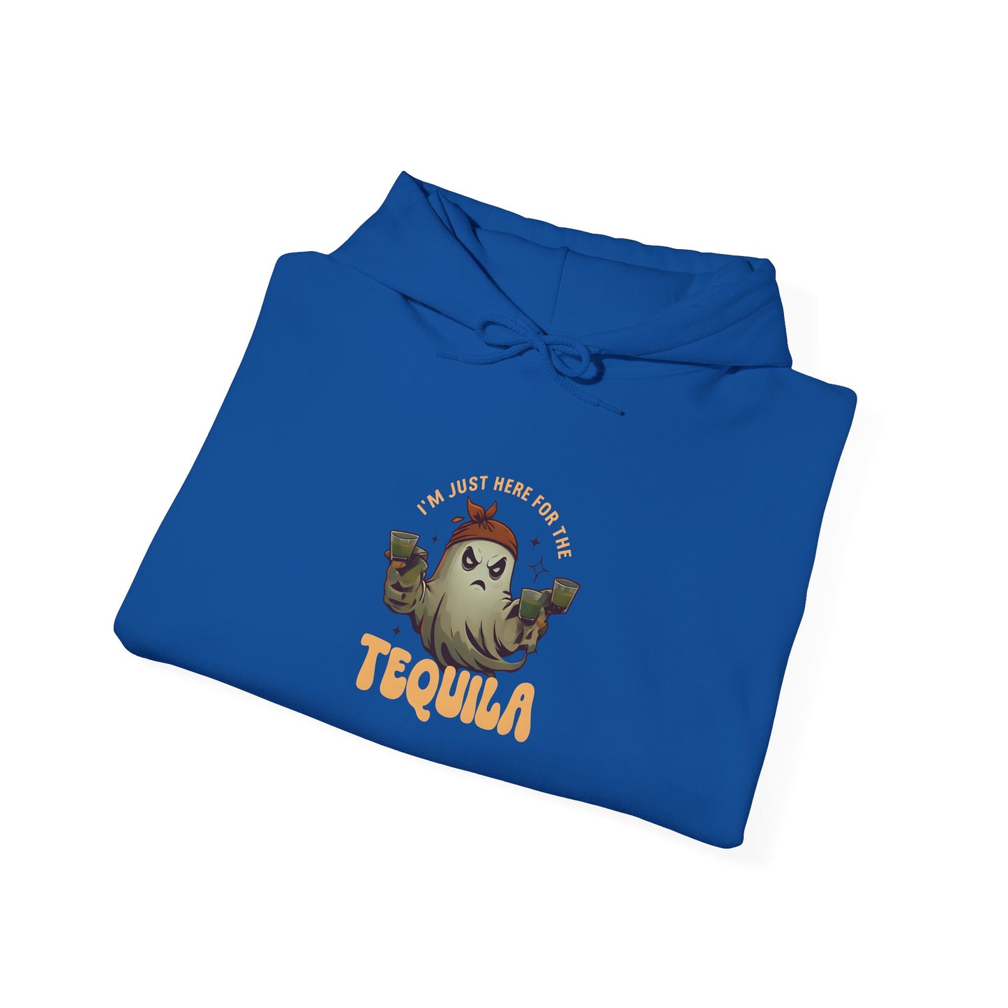 Unisex Heavy Blend™ Hooded Sweatshirt Only here for the Tequila