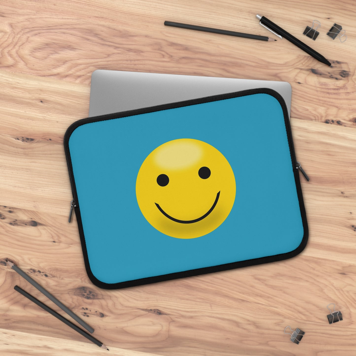Smiley Face Laptop Sleeve | Cute Laptop Case