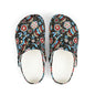 Kid's Floral Print Clogs, Comfortable Summer Slip-Ons, Garden Play Shoes, Kids Outdoor Footwear, Lightweight Festival Shoes