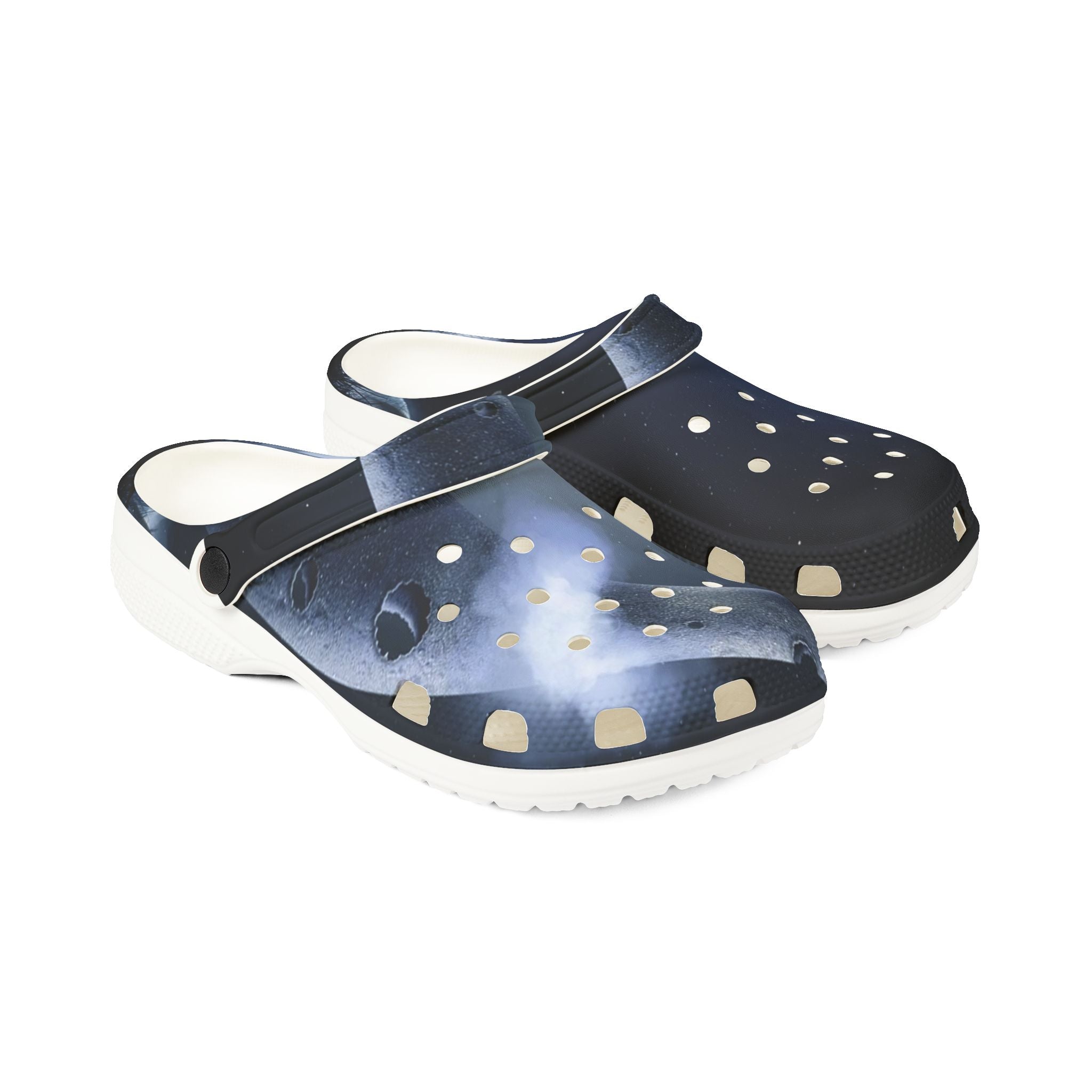 Moonlit Sky EVA Clogs — Lightweight Foam Garden Shoes