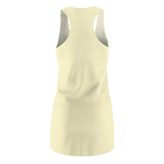 Chic Vintage Grandma Racerback Dress | Fun, Playful Dress for Summer, Women's Dress, Casual Dress, Birthday Gift, Unique Fashion