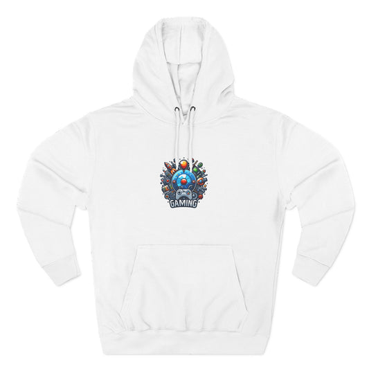 Three-Panel Fleece Hoodie