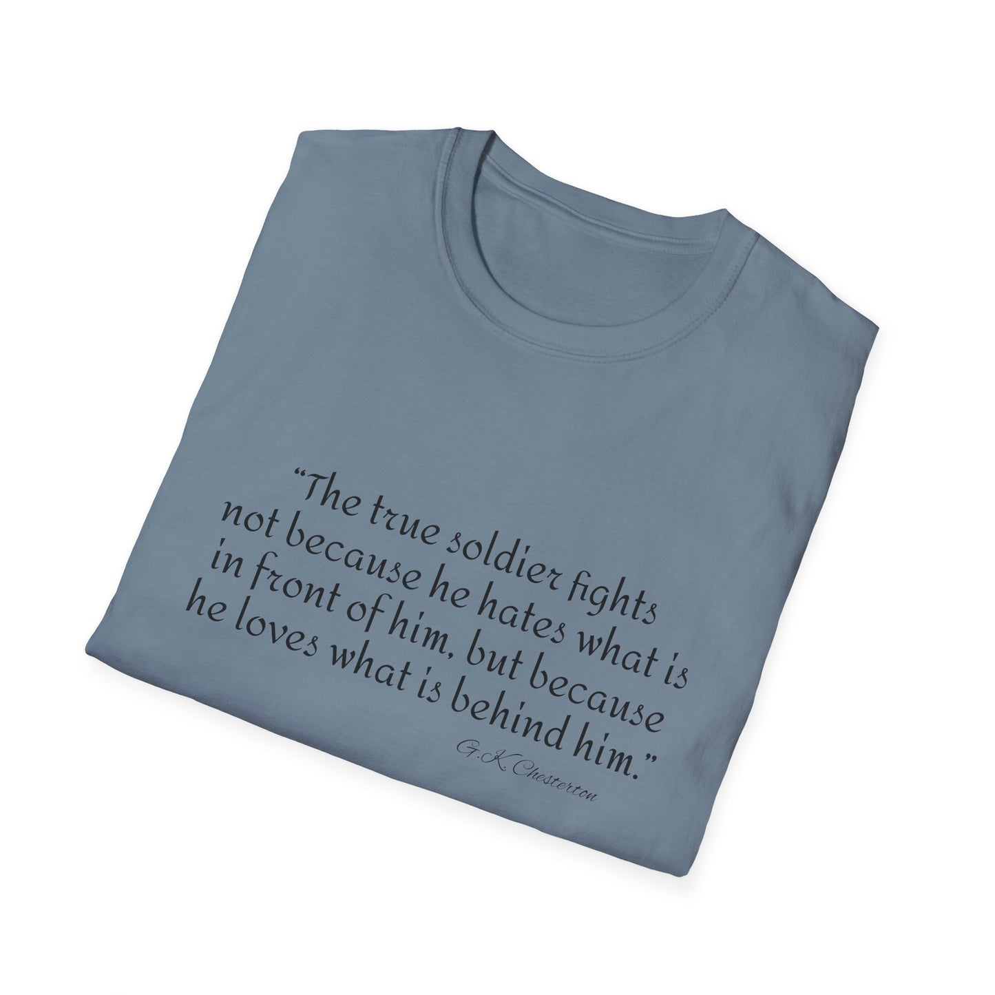 Inspirational Unisex T-Shirt, Gift for Soldiers
