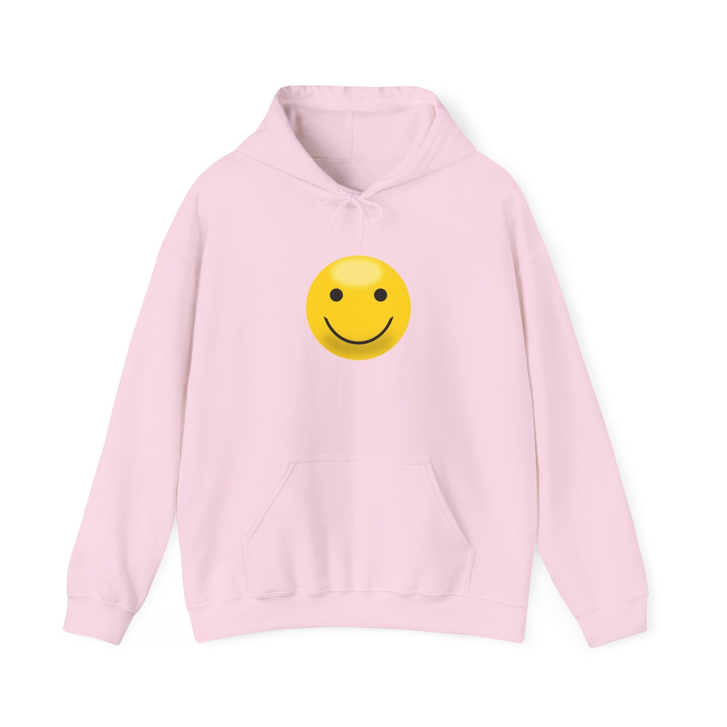 Smiley Face Hooded Sweatshirt, Unisex Cozy Hoodie